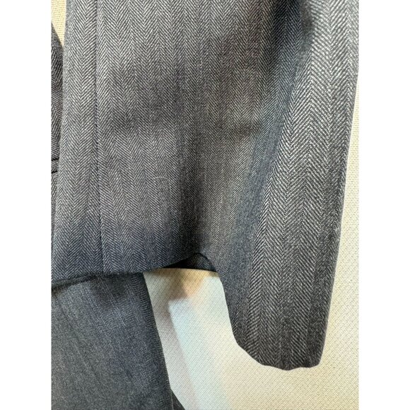 Jos. A. Bank Signature Collection Mens Wool Blazer 46L Gray Suit Jacket - Picture 9 of 13